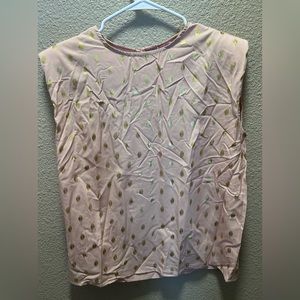 polkadot blouse